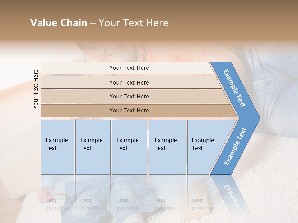 Casual Relation Man PowerPoint Template