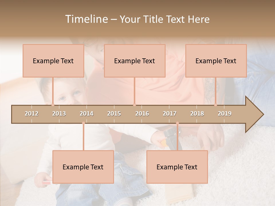 Casual Relation Man PowerPoint Template