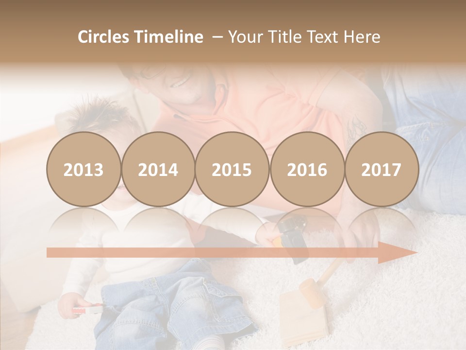 Casual Relation Man PowerPoint Template