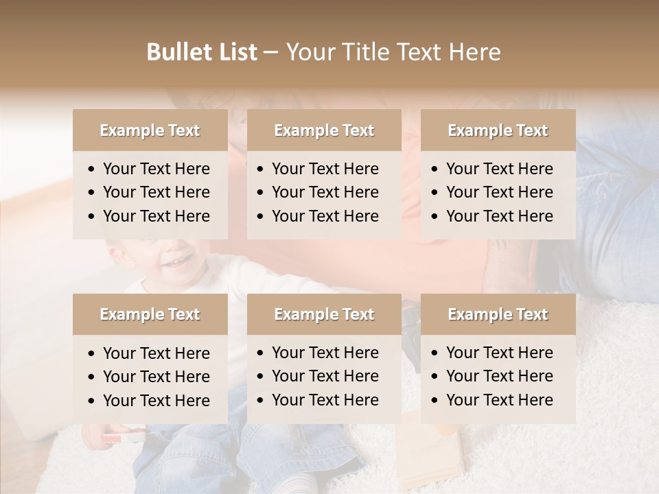 Casual Relation Man PowerPoint Template
