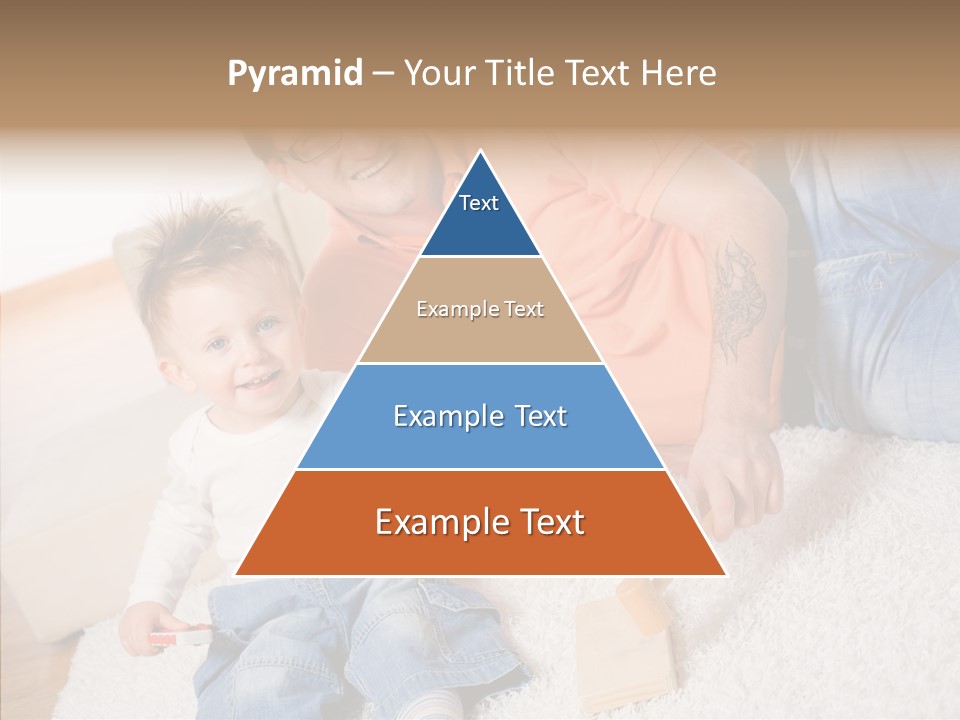 Casual Relation Man PowerPoint Template