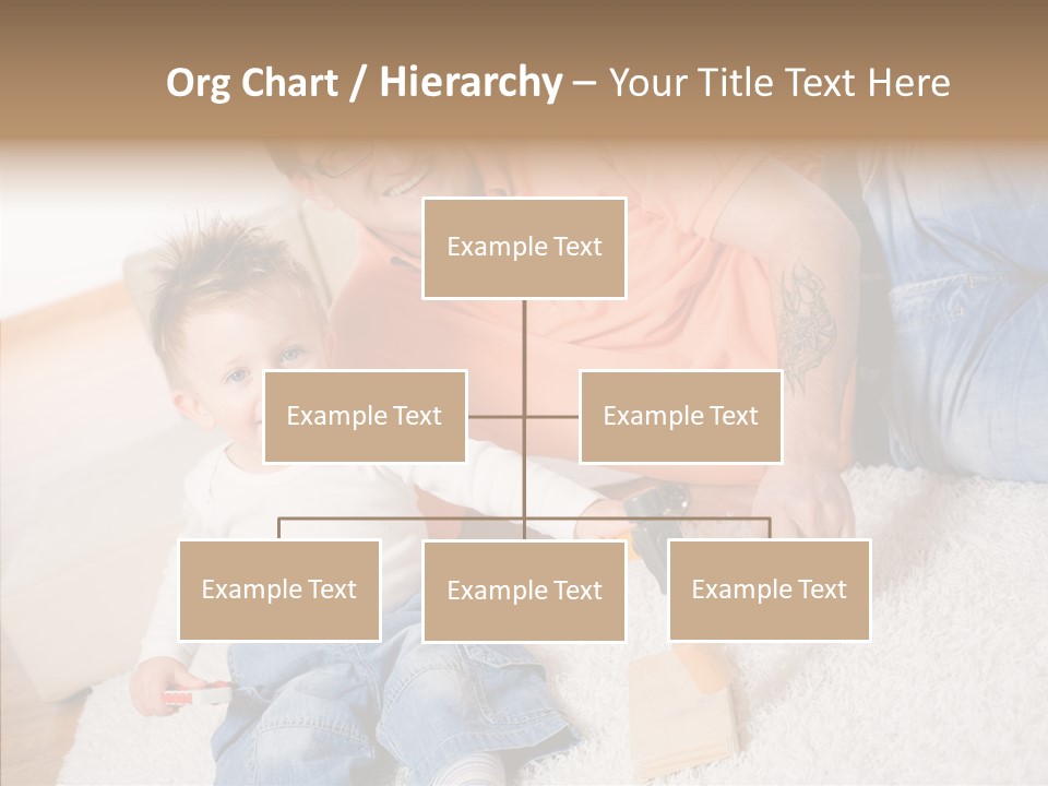Casual Relation Man PowerPoint Template