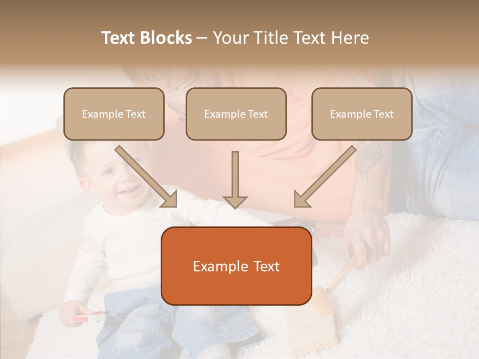 Casual Relation Man PowerPoint Template