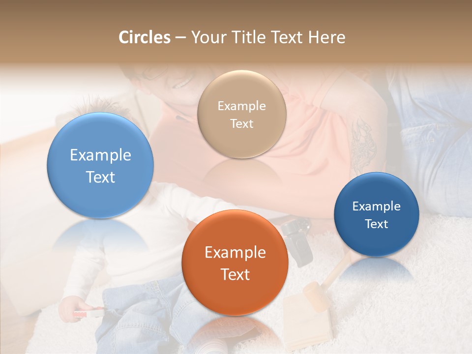 Casual Relation Man PowerPoint Template