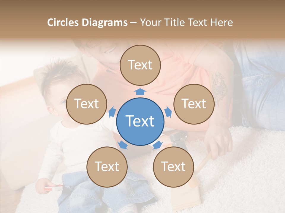 Casual Relation Man PowerPoint Template