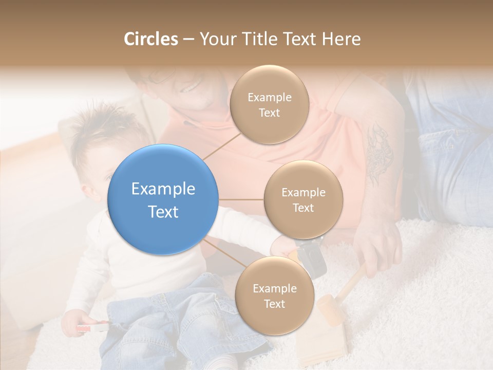 Casual Relation Man PowerPoint Template