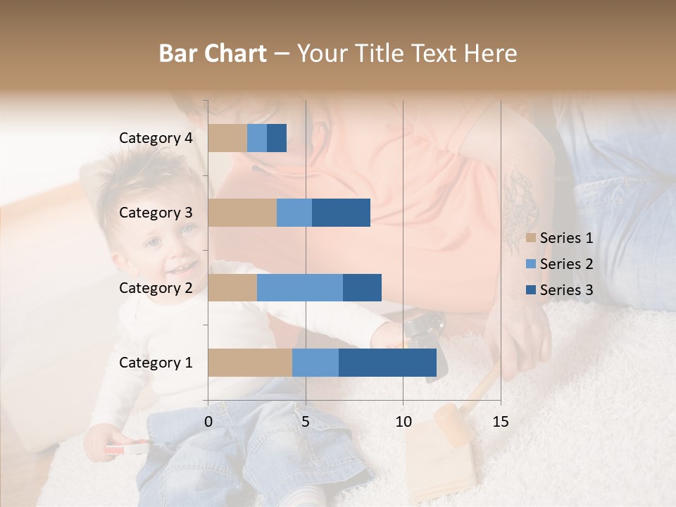 Casual Relation Man PowerPoint Template