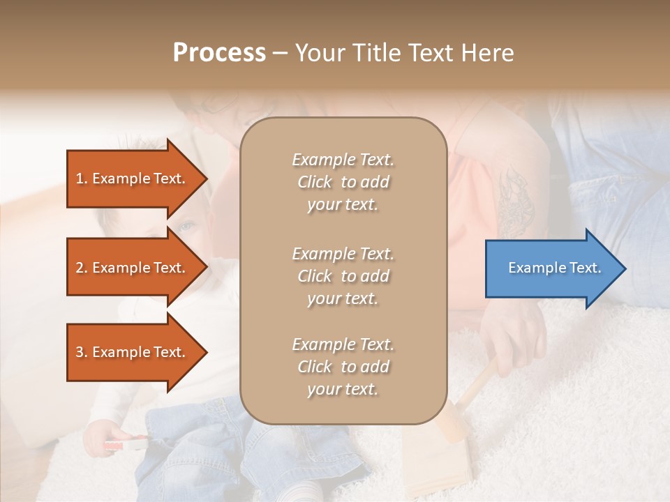 Casual Relation Man PowerPoint Template