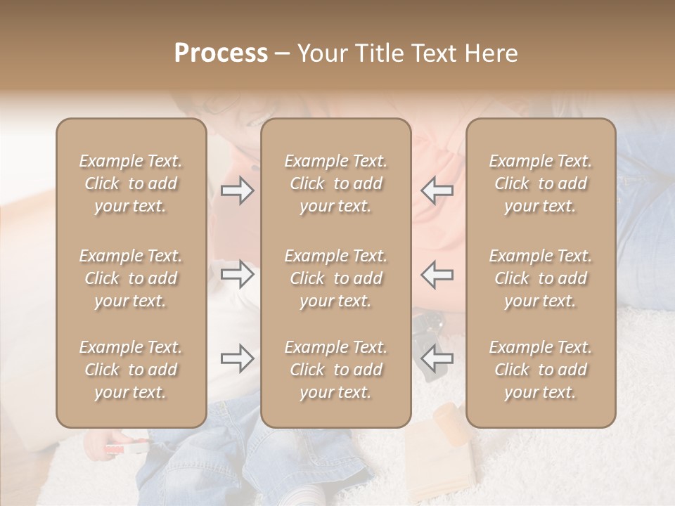 Casual Relation Man PowerPoint Template