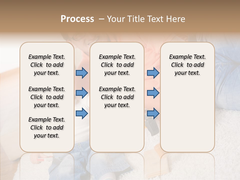 Casual Relation Man PowerPoint Template