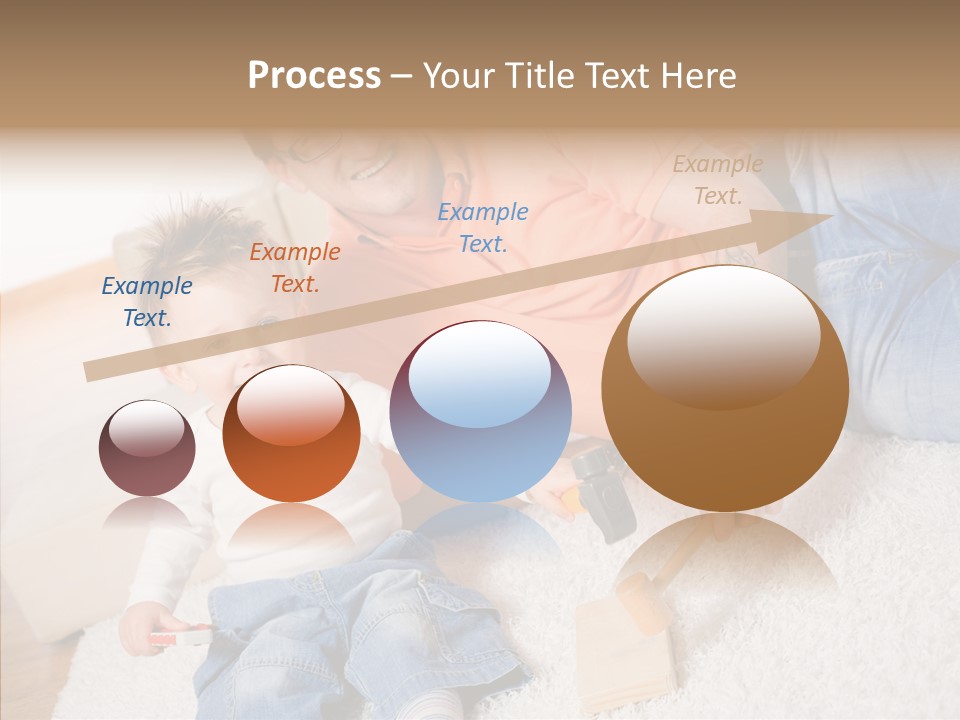 Casual Relation Man PowerPoint Template