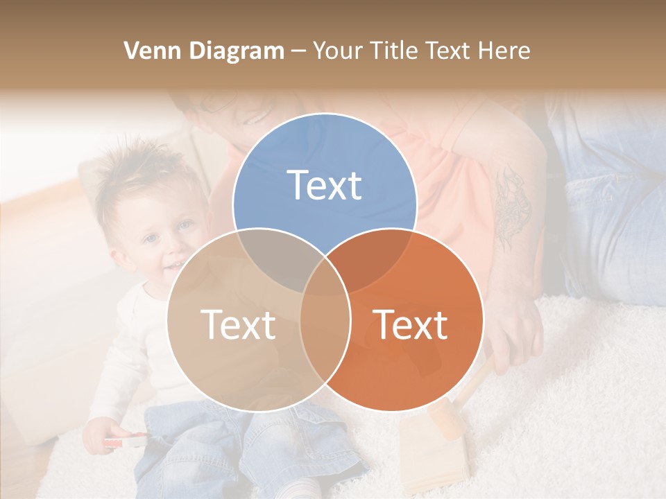 Casual Relation Man PowerPoint Template