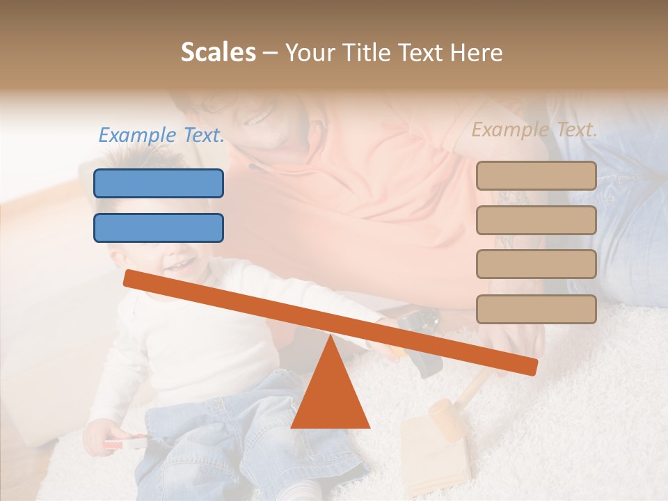 Casual Relation Man PowerPoint Template