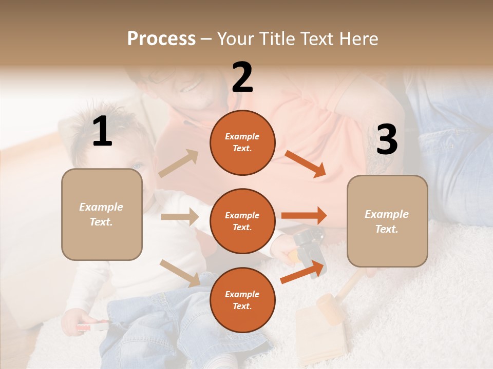 Casual Relation Man PowerPoint Template