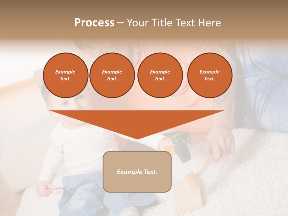 Casual Relation Man PowerPoint Template