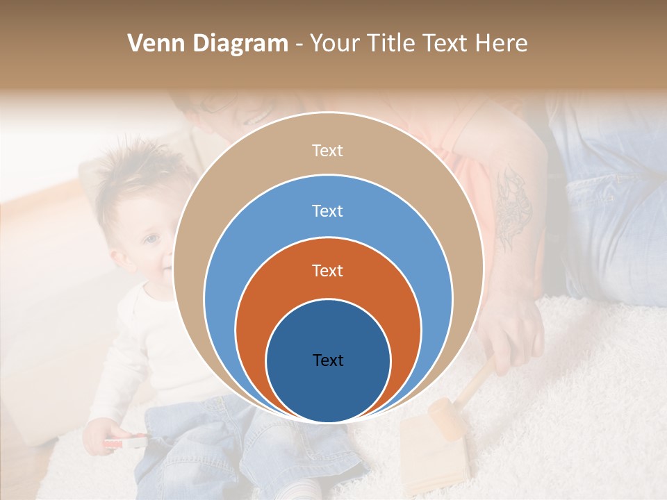 Casual Relation Man PowerPoint Template