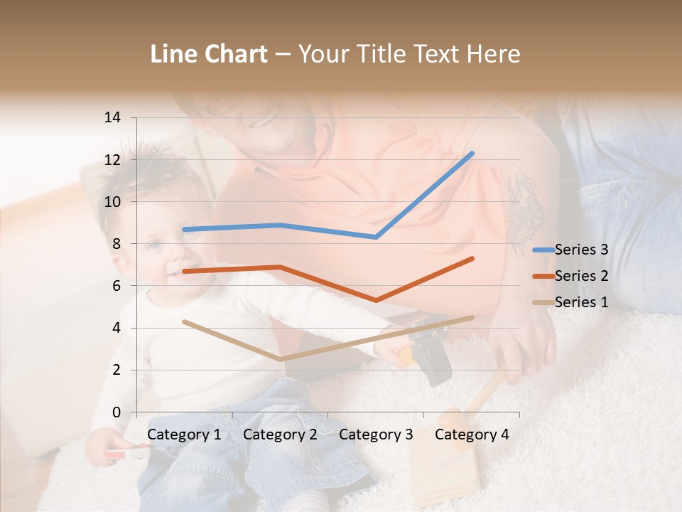 Casual Relation Man PowerPoint Template