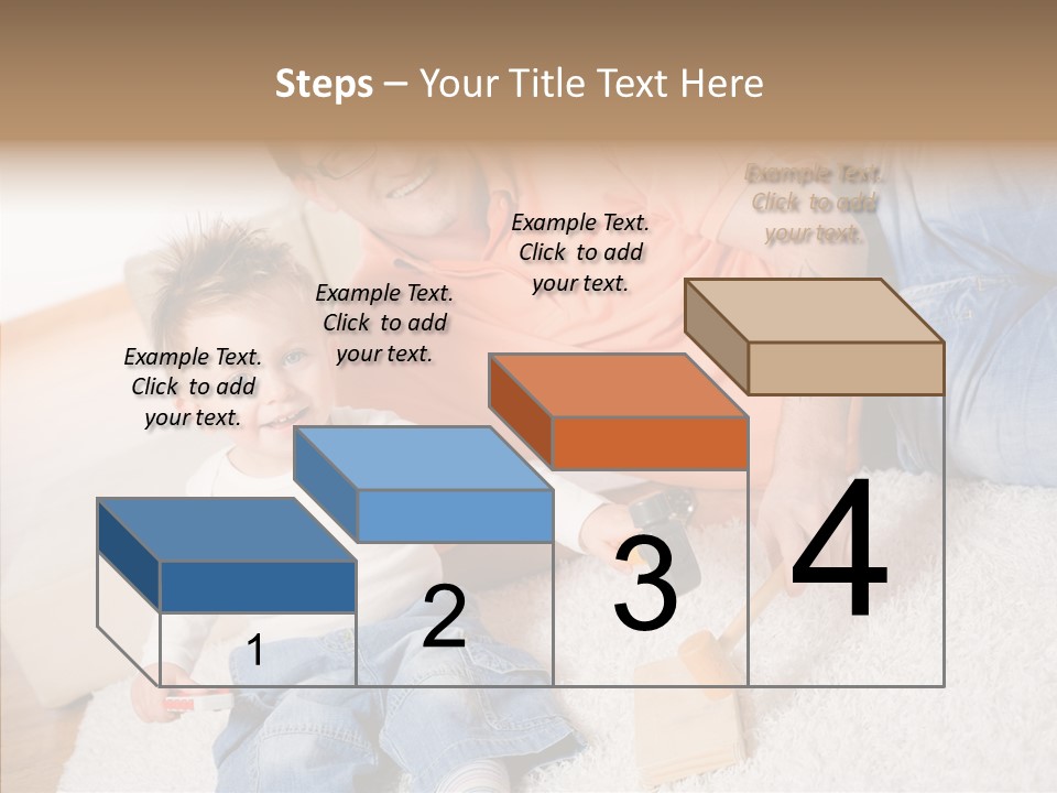 Casual Relation Man PowerPoint Template