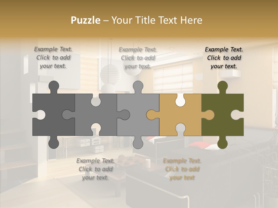 Character Humorou Team PowerPoint Template