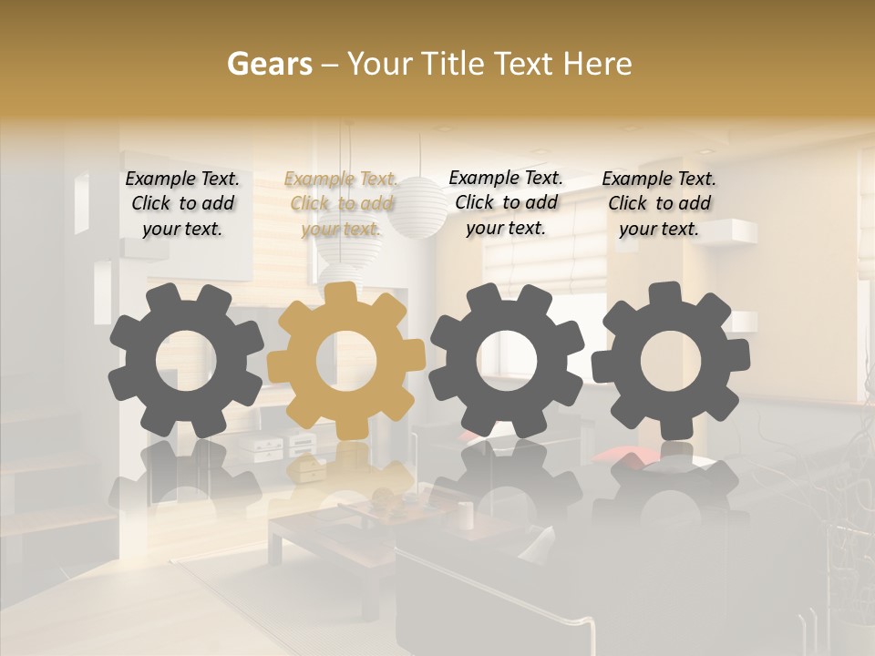 Character Humorou Team PowerPoint Template