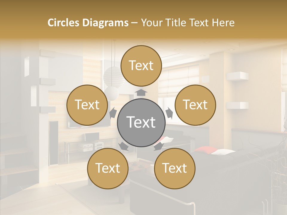 Character Humorou Team PowerPoint Template