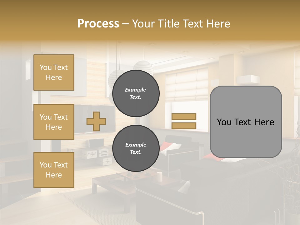 Character Humorou Team PowerPoint Template