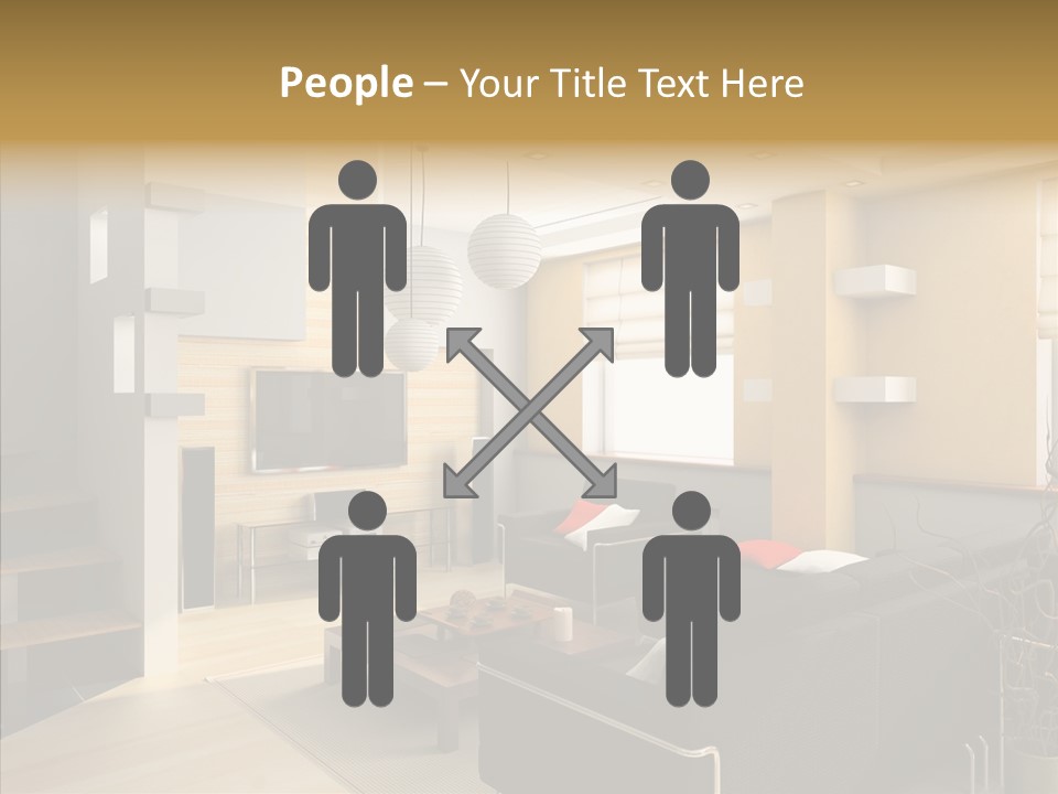 Character Humorou Team PowerPoint Template