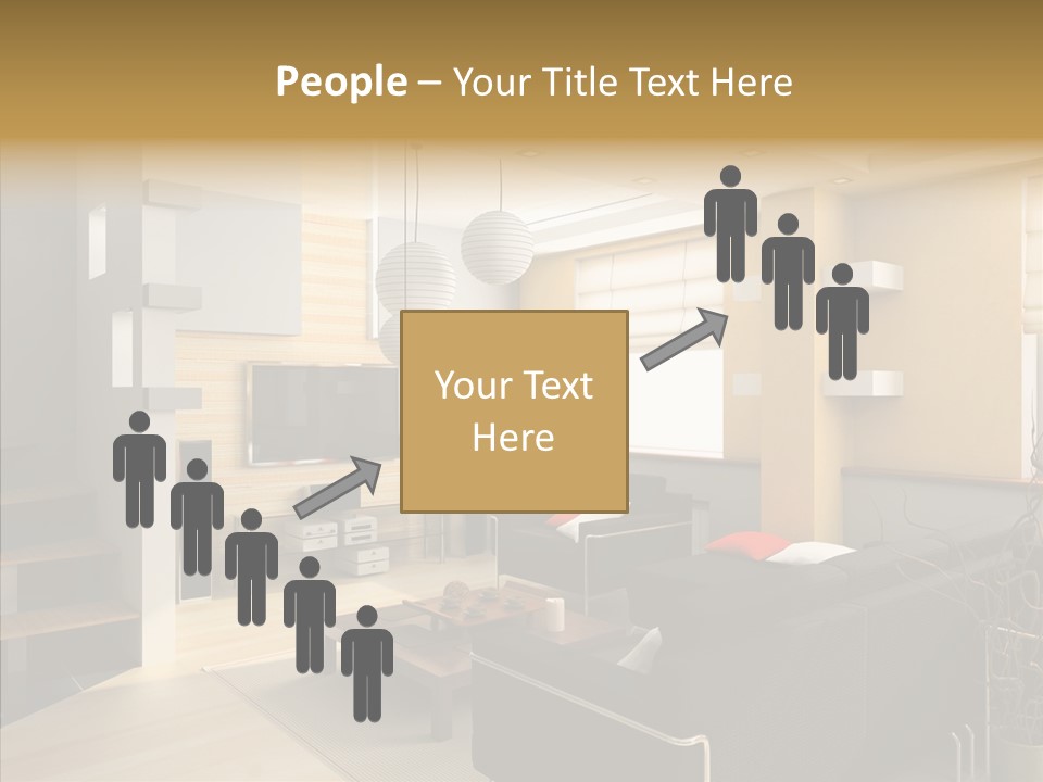 Character Humorou Team PowerPoint Template