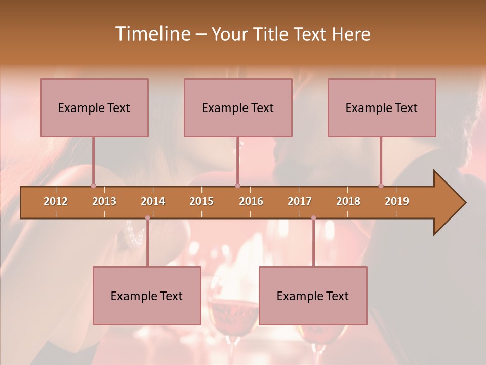 Toast Amour Woman PowerPoint Template