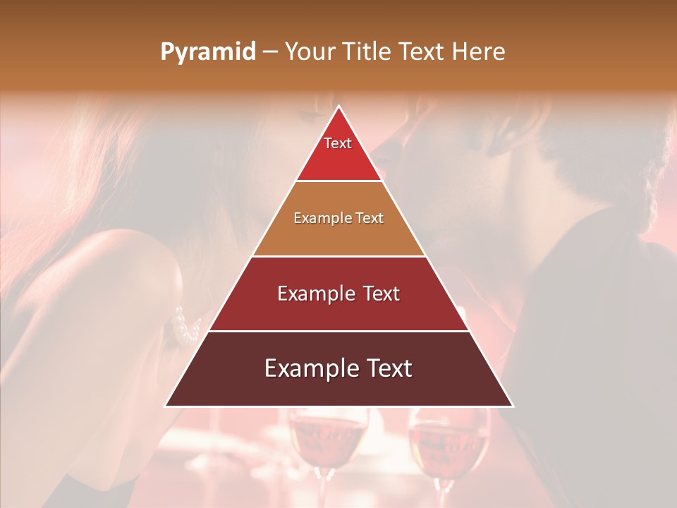 Toast Amour Woman PowerPoint Template