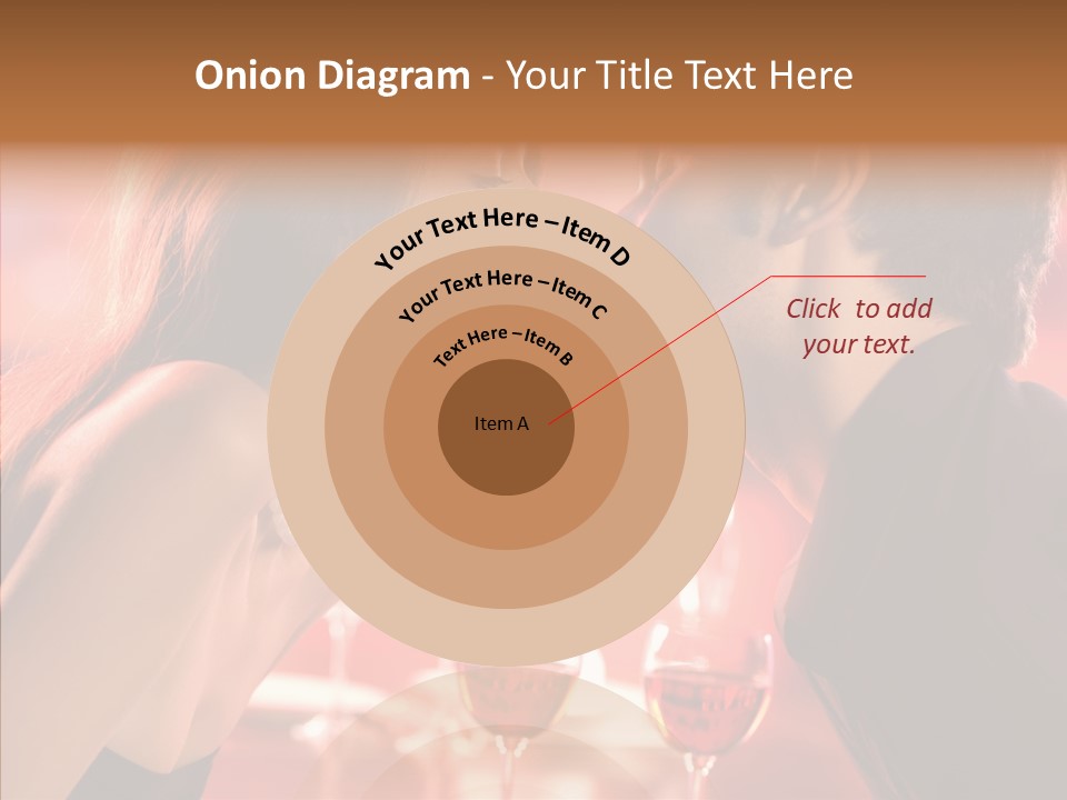 Toast Amour Woman PowerPoint Template