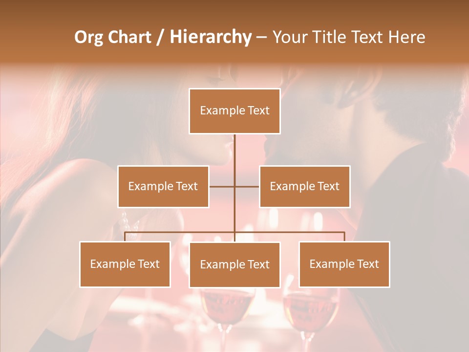 Toast Amour Woman PowerPoint Template