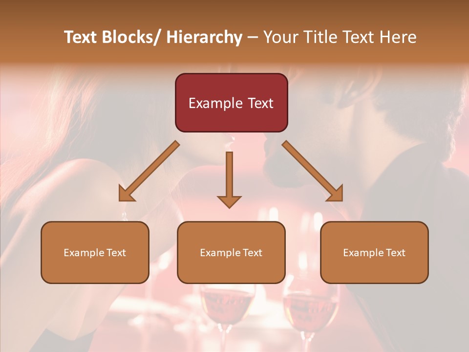 Toast Amour Woman PowerPoint Template