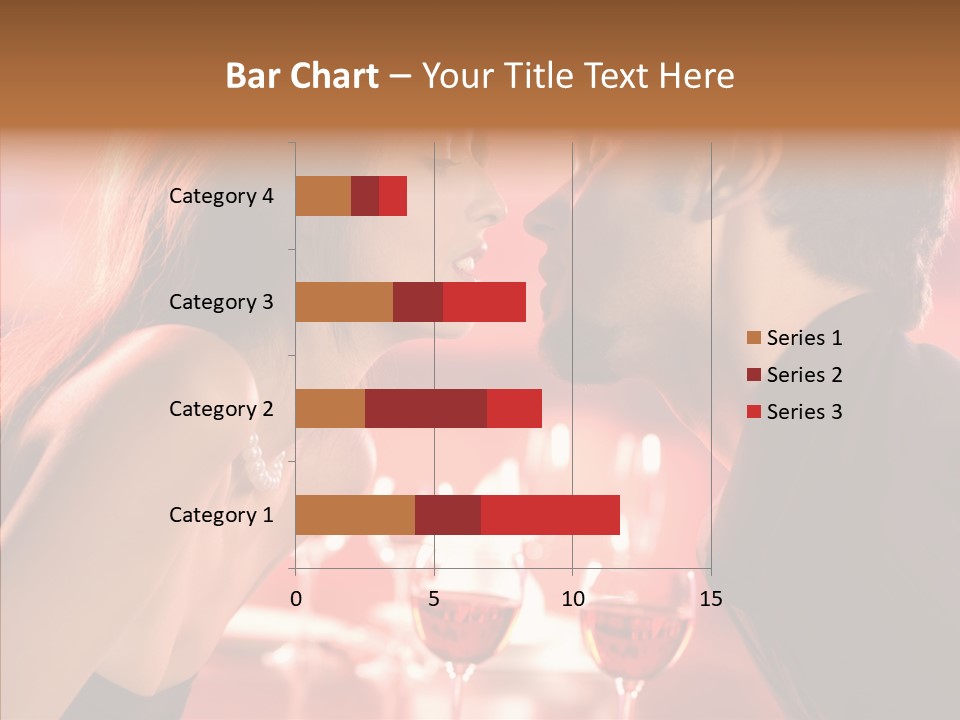 Toast Amour Woman PowerPoint Template