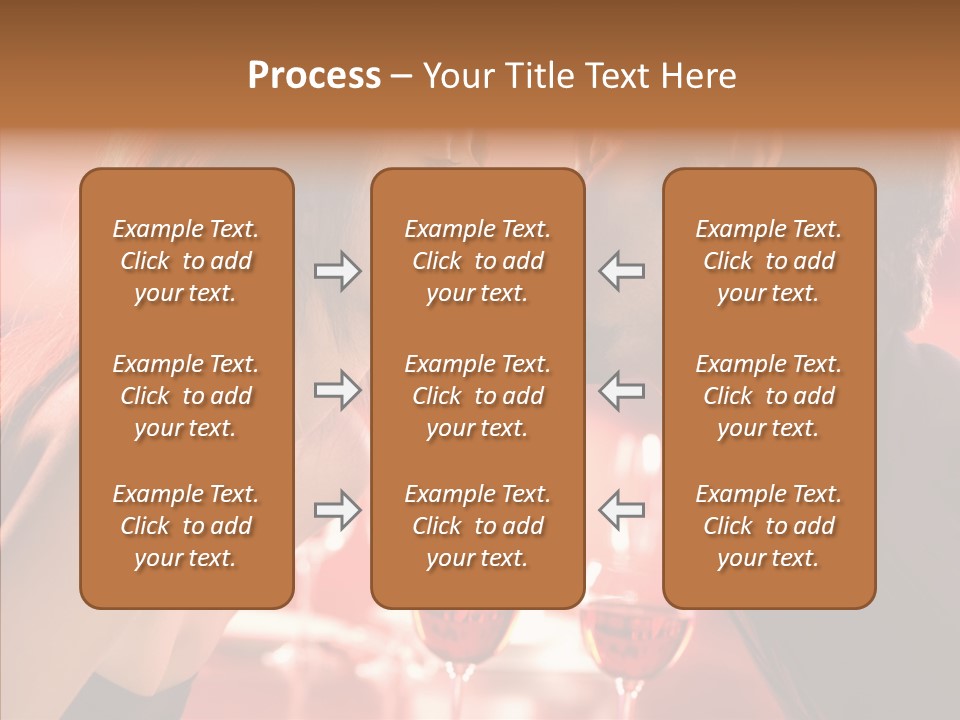Toast Amour Woman PowerPoint Template