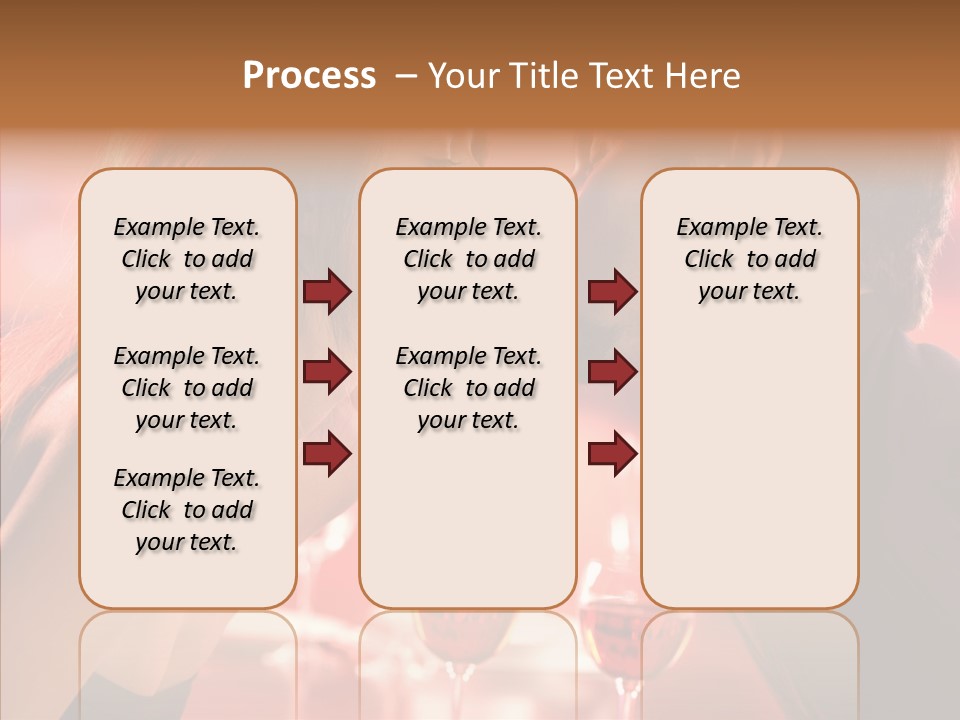 Toast Amour Woman PowerPoint Template