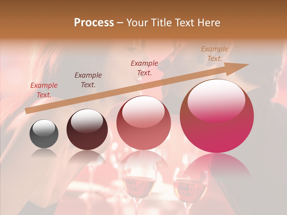 Toast Amour Woman PowerPoint Template