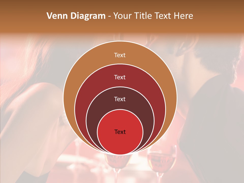 Toast Amour Woman PowerPoint Template