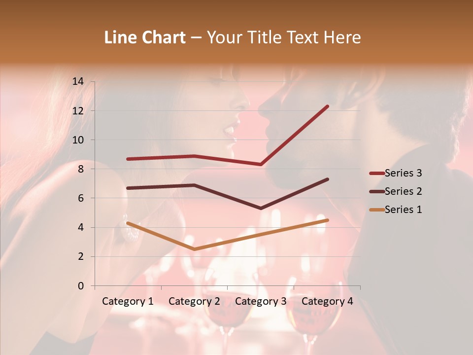 Toast Amour Woman PowerPoint Template
