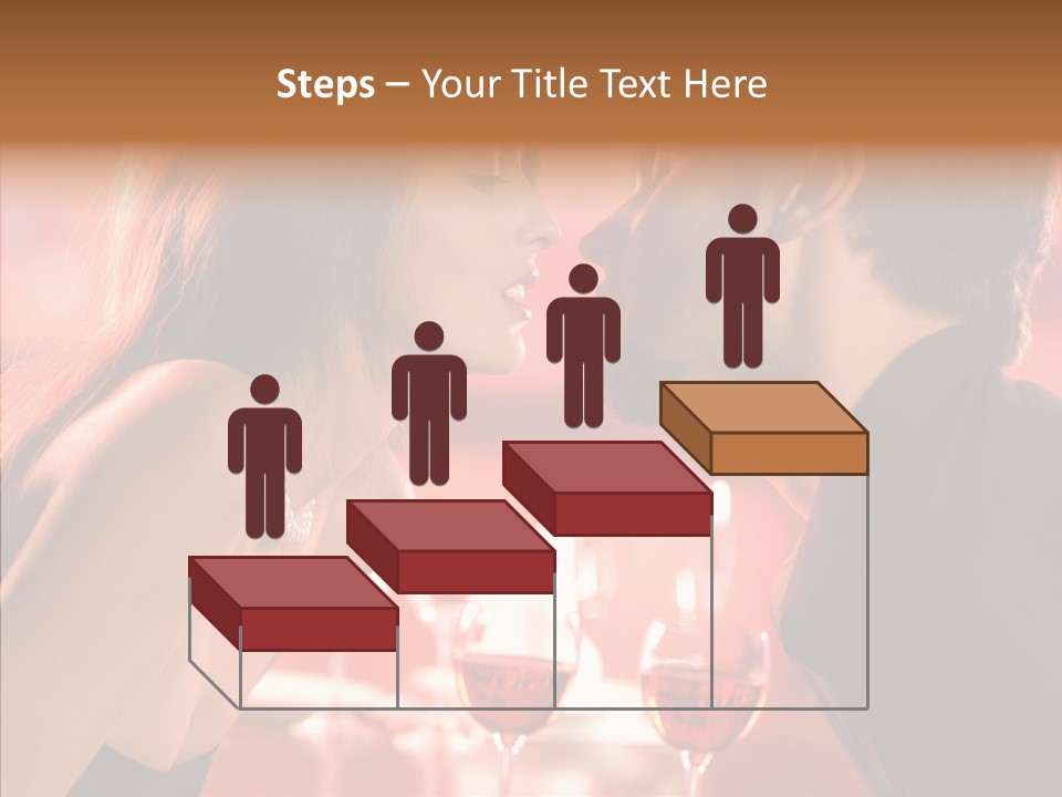 Toast Amour Woman PowerPoint Template