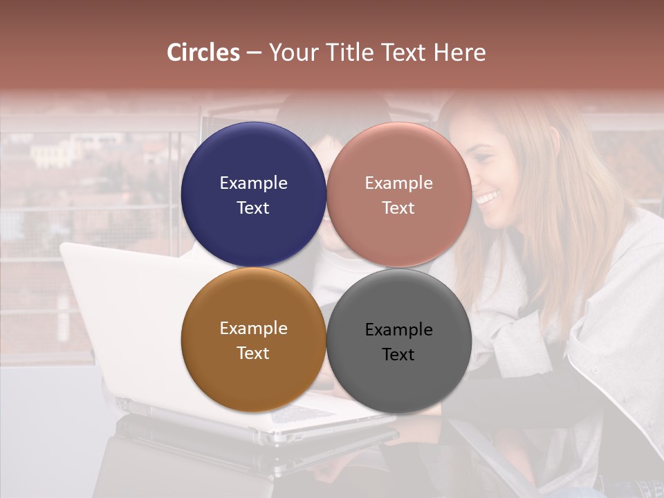 Surfing People  PowerPoint Template