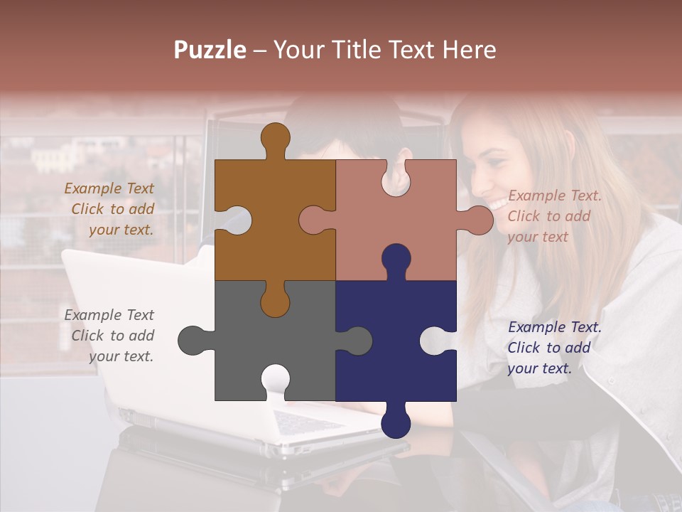 Surfing People  PowerPoint Template