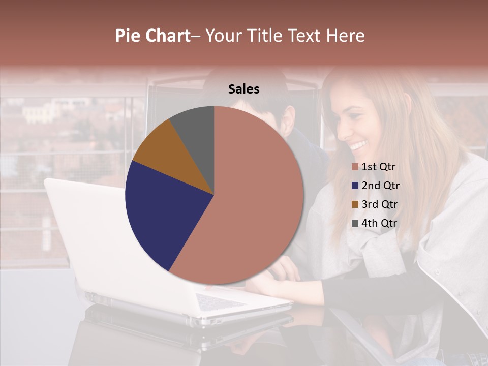 Surfing People  PowerPoint Template