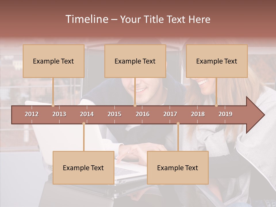 Surfing People  PowerPoint Template