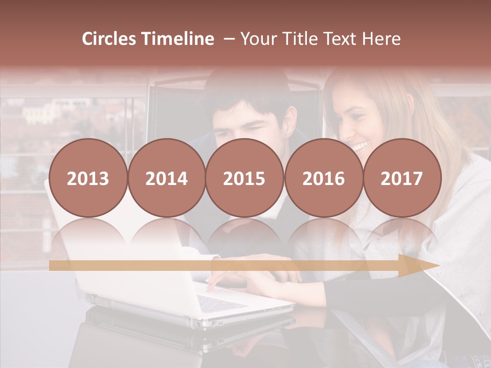 Surfing People  PowerPoint Template