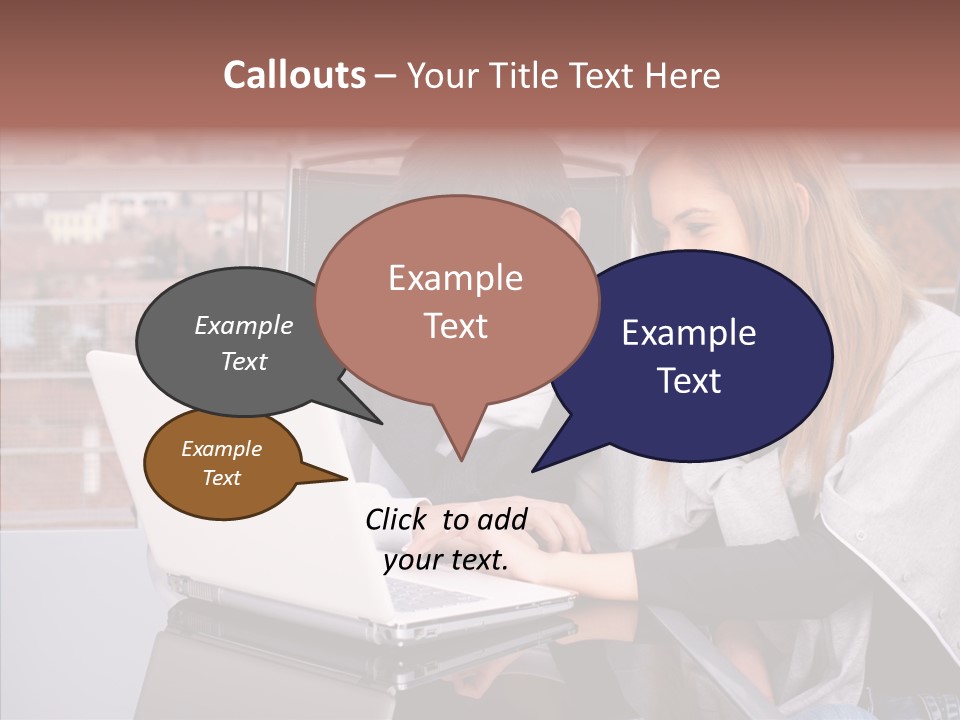 Surfing People  PowerPoint Template