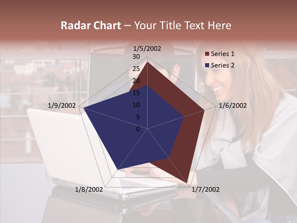 Surfing People  PowerPoint Template