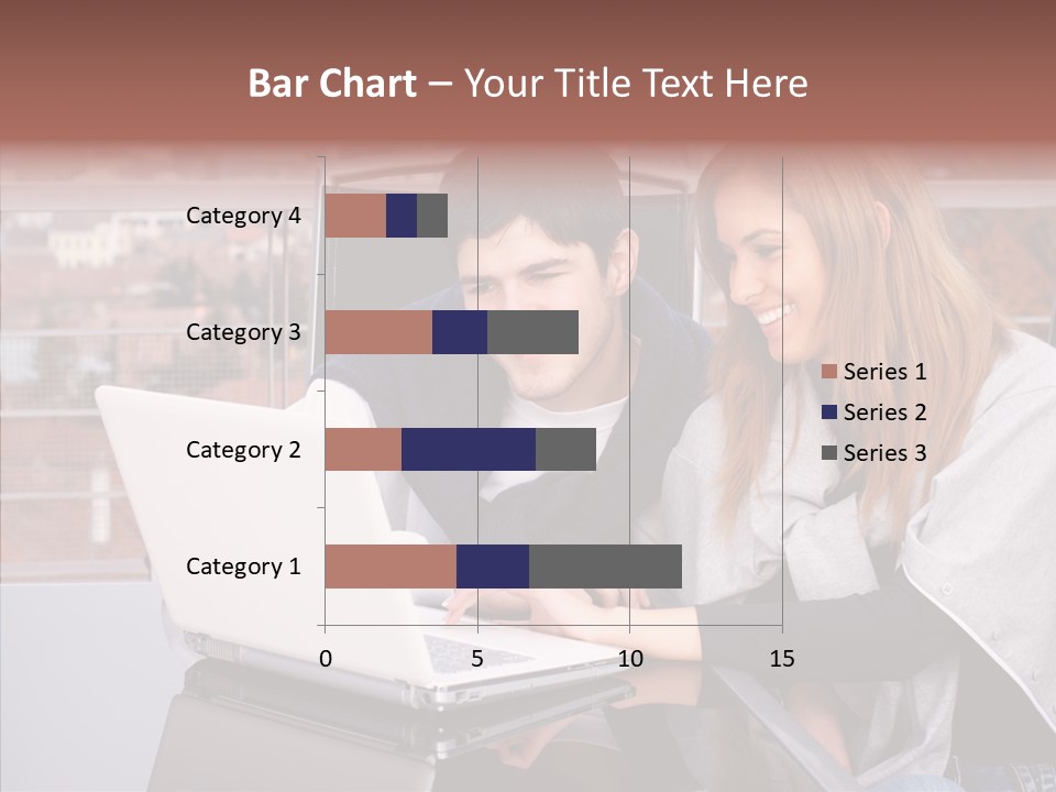 Surfing People  PowerPoint Template