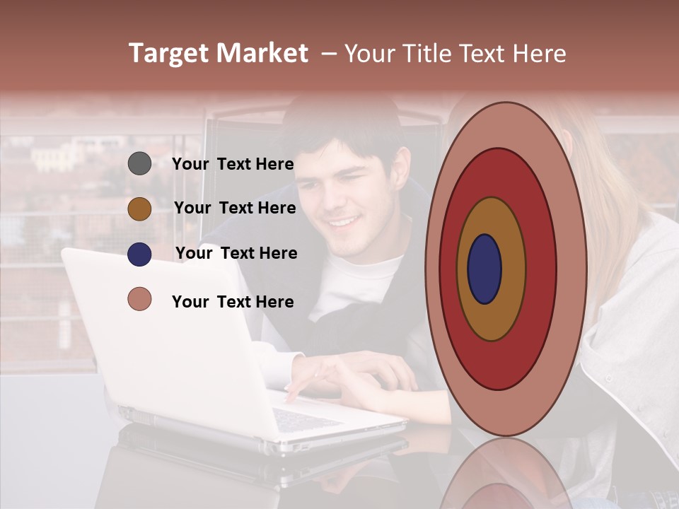 Surfing People  PowerPoint Template