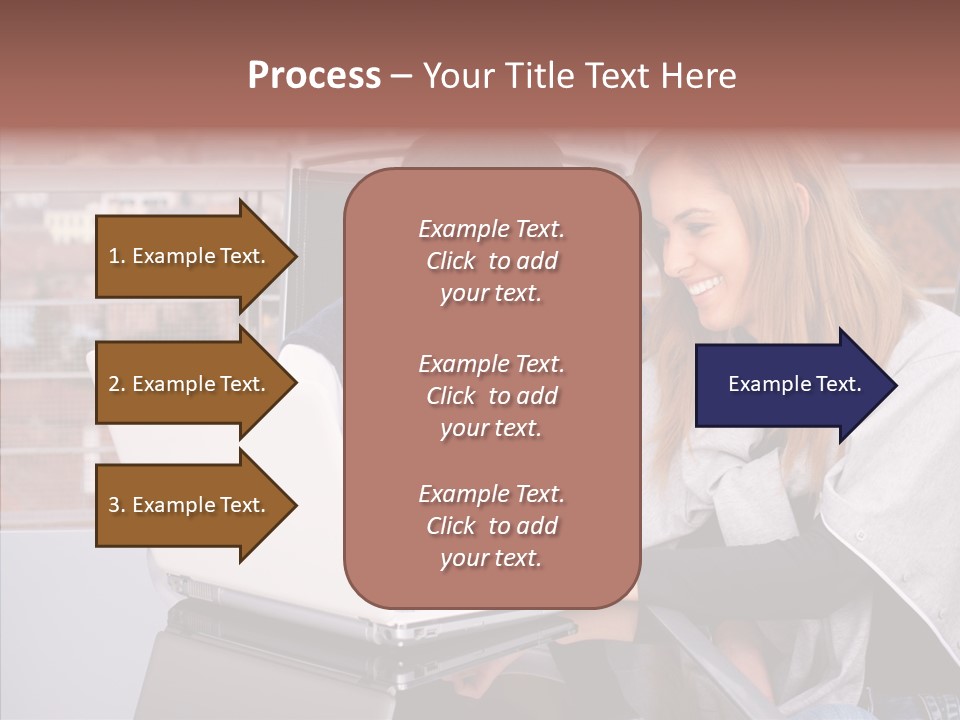 Surfing People  PowerPoint Template
